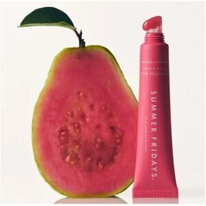 Summer Fridays Pink Guava Lip Butter Balm Vegan NEW in Box Hydrating Lip Care